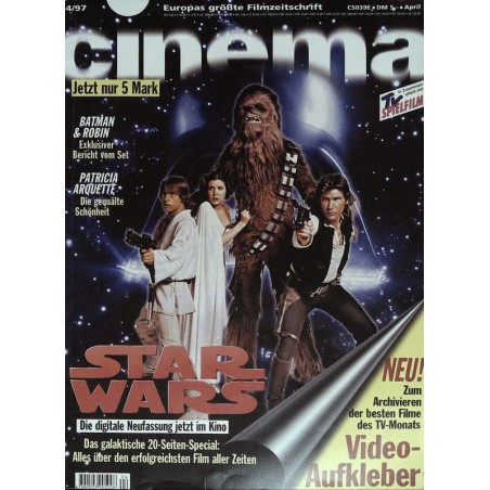 CINEMA 4/97 April 1997 - Star Wars