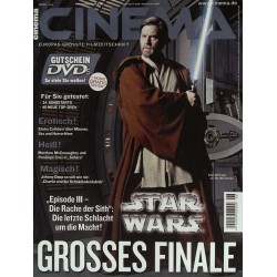 CINEMA 6/05 Juni 2005 - Star Wars Großes Finale