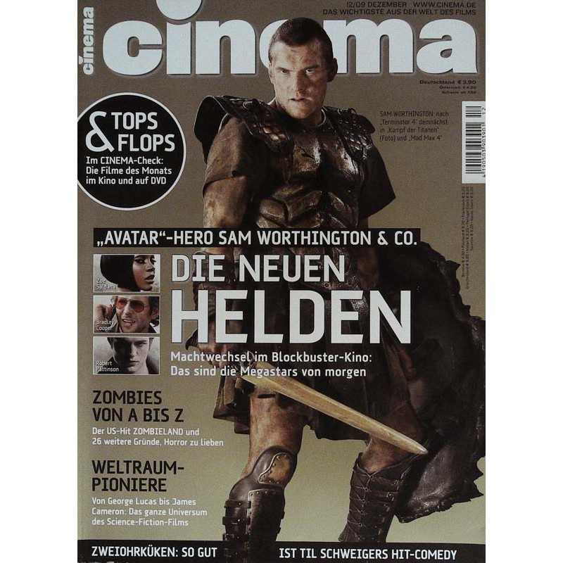 CINEMA 12/09 Dezember 2009 - Die neue Helden