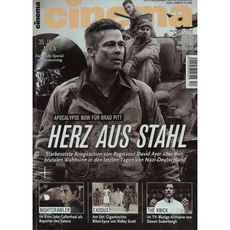 CINEMA 12/14 Dezember 2014 - Herz aus Stahl