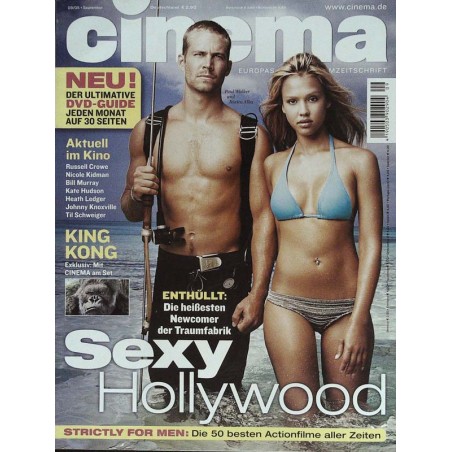 CINEMA 9/05 September 2005 - Sexy Hollywood