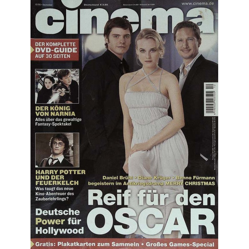 CINEMA 12/05 Dezember 2005 - Reif für den Oscar
