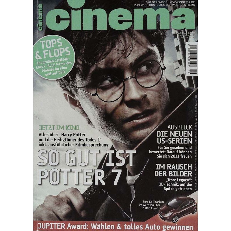 CINEMA 12/10 Dezember 2010 - So gut ist Harry Potter 7