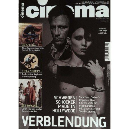 CINEMA 11/11 November 2011 - Verblendung