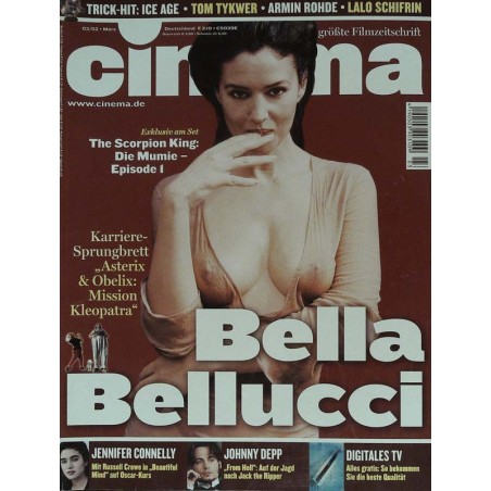 CINEMA 3/02 März 2002 - Bella Bellucci