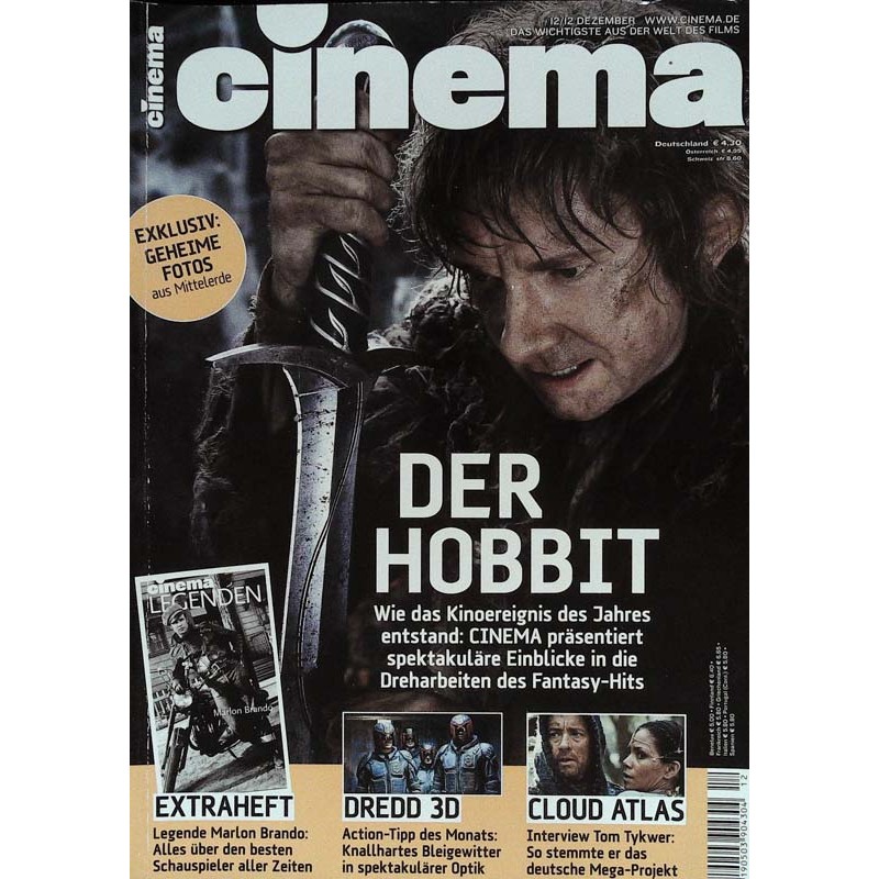 CINEMA 12/12 Dezember 2012 - Der Hobbit