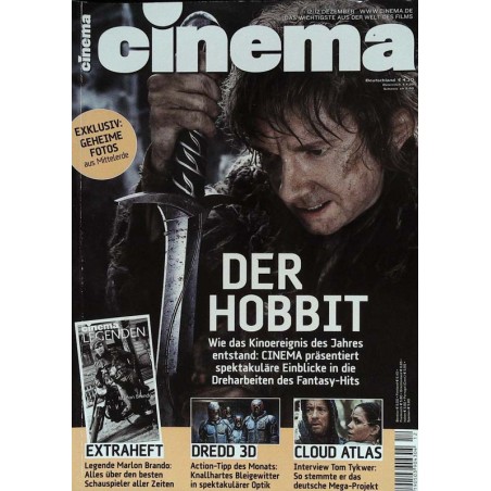CINEMA 12/12 Dezember 2012 - Der Hobbit