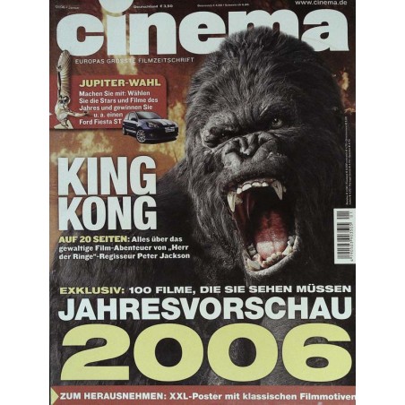 CINEMA 1/06 Januar 2006 - King Kong