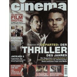 CINEMA 12/06 Dezember 2006 - Departed Thriller des Jahres