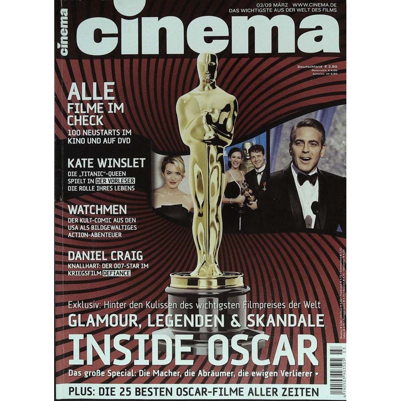 CINEMA 3/09 März 2009 - Inside Oscar