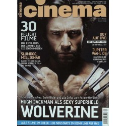 CINEMA 4/09 April 2009 - Wolverine mit Hugh Jackman