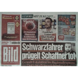 Bild Zeitung Donnerstag, 5 Februar 2026 - Schwarzfahrer...