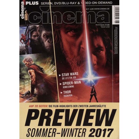 CINEMA 6/17 Juni 2017 - Preview Sommer-Winter 2017