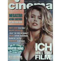 CINEMA 9/91 September 1991 - Claudia Schiffer packt aus