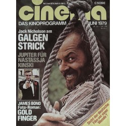 CINEMA 6/79 Juni 1979 - Jack Nicholson am Galgen Strick