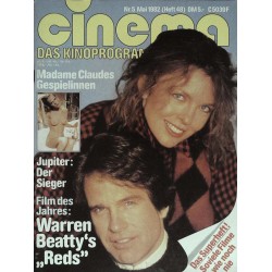 CINEMA 5/82 Mai 1982 - Warren Beattys Reds