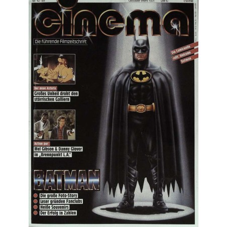 CINEMA 10/89 Oktober 1989 - Welcome Batman