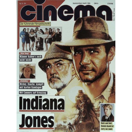 CINEMA 9/89 September 1989 - Indiana Jones