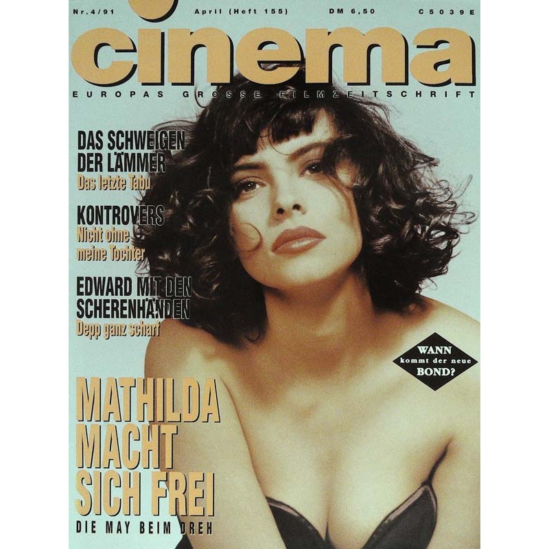 CINEMA 4/91 April 1991 - Mathilda May macht sich frei