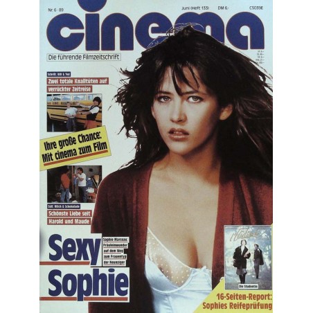 CINEMA 6/89 Juni 1989 - Sophie Marceau