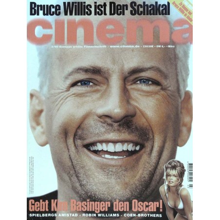 CINEMA 3/98 März 1998 - Bruce Willis ist der Schakal
