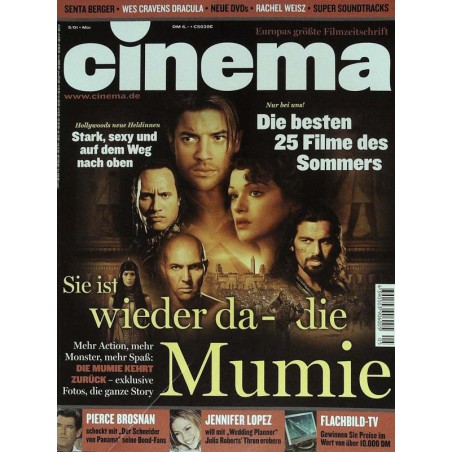 CINEMA 5/01 Mai 2001 - Sie ist wieder da, die Mumie