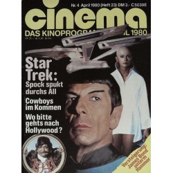 CINEMA 4/80 April 1980 - Star Trek mit Spock