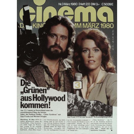 CINEMA 3/80 März 1980 - Die Grünen aus Hollywood kommen!