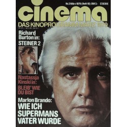 CINEMA 3/79 März 1979 - Marlon Brando
