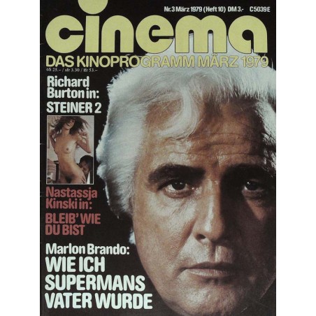 CINEMA 3/79 März 1979 - Marlon Brando