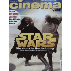 CINEMA 6/99 Juni 1999 - Star Wars die dunkle Bedrohung