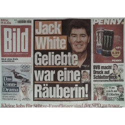 Bild Zeitung Montag, 9 Februar 2026 - Geliebte von Jack White