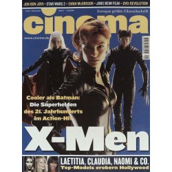 CINEMA 9/00 September 2000 - Die Superhelden X-Men