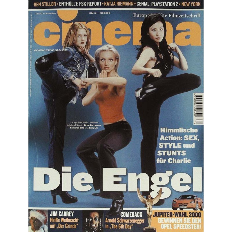 CINEMA 12/00 Dezember 2000 - Die Engel für Charlie
