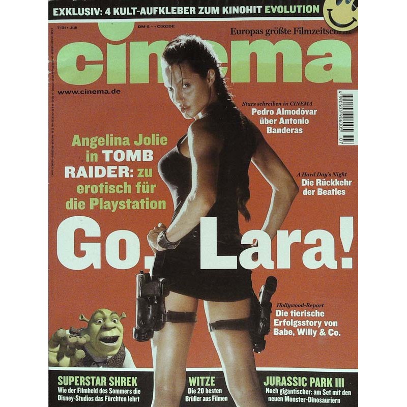 CINEMA 7/01 Juli 2001 - Go, Lara! Tomb Raider