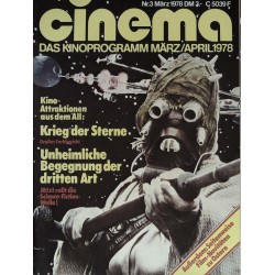 CINEMA 3/78 März 1978 - Krieg der Sterne