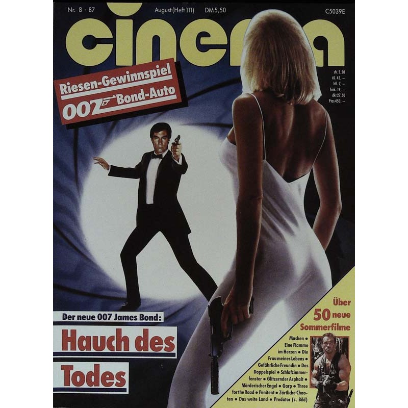 CINEMA 8/87 August 1987 - Hauch des Todes