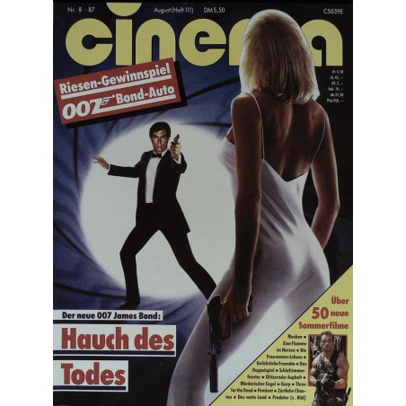 CINEMA 8/87 August 1987 - Hauch des Todes