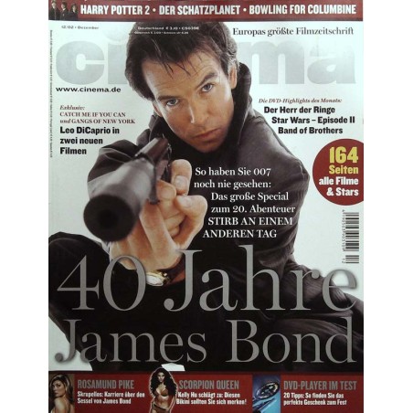 CINEMA 12/02 Dezember 2002 - 40 Jahre James Bond