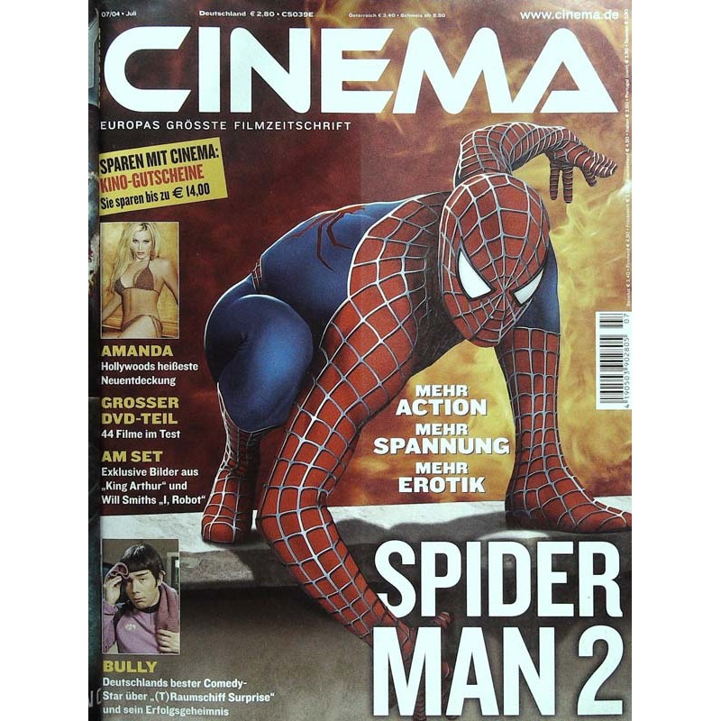 CINEMA 7/04 Juli 2004 - Spider Man 2