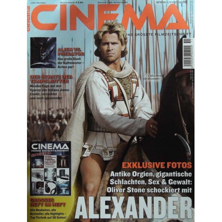 CINEMA 11/04 November 2004 - Alexander
