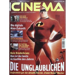 CINEMA 12/04 Dezember 2004 - Die unglaublichen