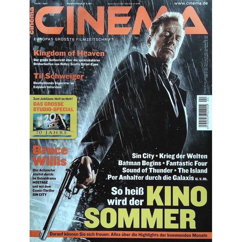 CINEMA 4/05 April 2005 - Kino Sommer