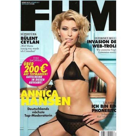 FHM September 2012 - Annica Hansen