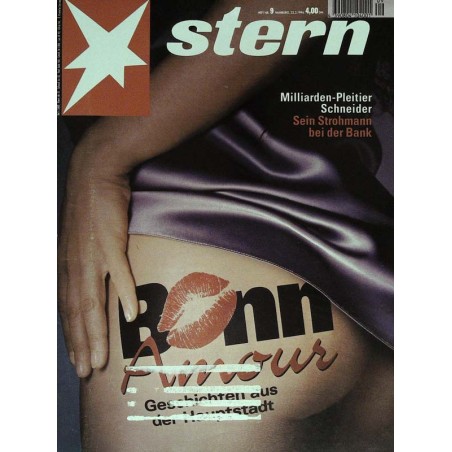 stern Heft Nr.9 / 22 Februar 1996 - Bonn Amour