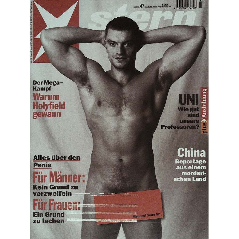 stern Heft Nr.47 / 14 November 1996 - Alles über den Penis