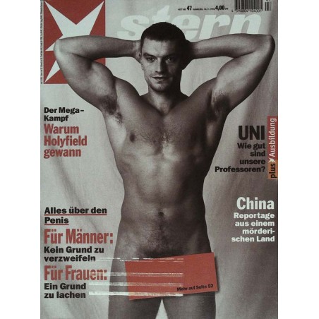 stern Heft Nr.47 / 14 November 1996 - Alles über den Penis