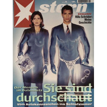 stern Heft Nr.45 / 31 Oktober 1996 - Sie sind durchschaut