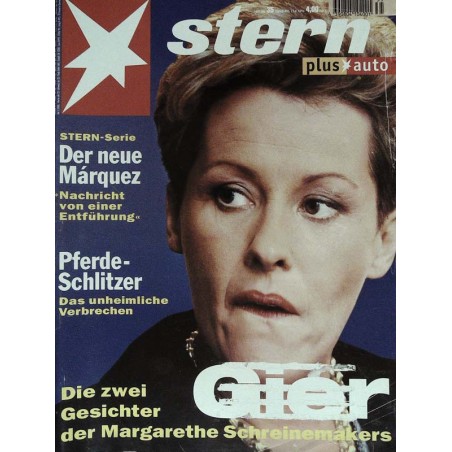 stern Heft Nr.35 / 22 August 1996 - Margarethe Schreinemakers