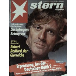 stern Heft Nr.51 / 11 Dezember 1986 - Robert Redford